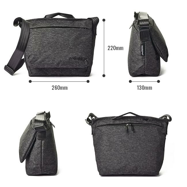 マンハッタンポーテージ ブラックレーベル コーデュラオックスフォード メッセンジャーバッグ Manhattan Portage BLACK LABEL mp1697oxfbl