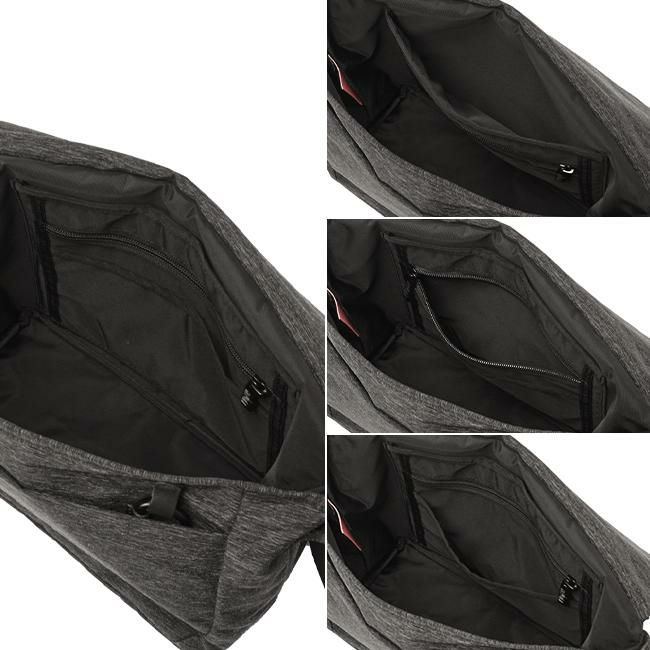 マンハッタンポーテージ ブラックレーベル コーデュラオックスフォード メッセンジャーバッグ Manhattan Portage BLACK LABEL mp1697oxfbl