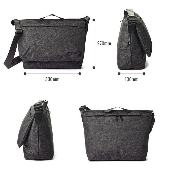 マンハッタンポーテージ ブラックレーベル コーデュラオックスフォード メッセンジャーバッグ Manhattan Portage BLACK LABEL mp1698oxfbl