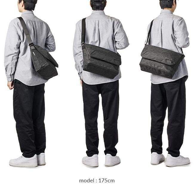 マンハッタンポーテージ ブラックレーベル コーデュラオックスフォード メッセンジャーバッグ Manhattan Portage BLACK LABEL mp1698oxfbl