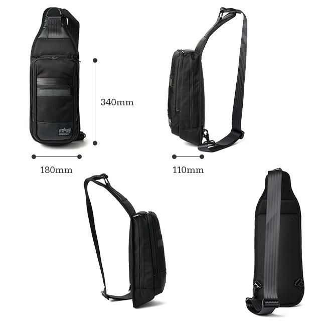 マンハッタンポーテージ ブラックレーベル バリスティック ボディバッグ Manhattan Portage BLACK LABEL mp1921bl-bb
