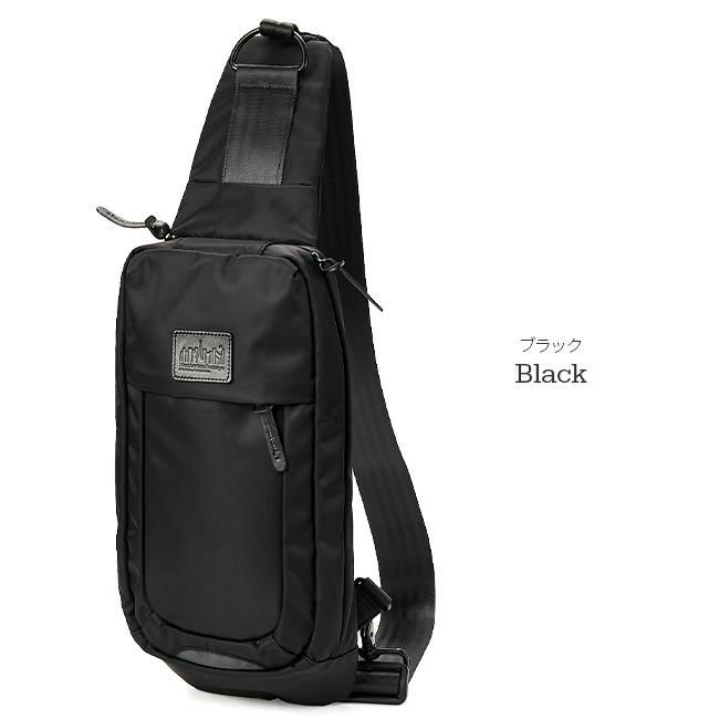 マンハッタンポーテージ ブラックレーベル ツイルナイロン ボディバッグ Manhattan Portage BLACK LABEL mp1922twlbl