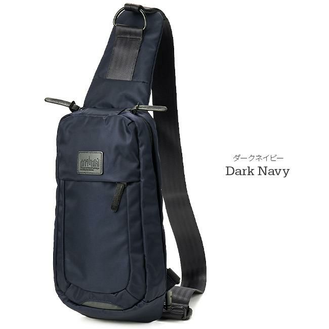 マンハッタンポーテージ ブラックレーベル ツイルナイロン ボディバッグ Manhattan Portage BLACK LABEL mp1922twlbl