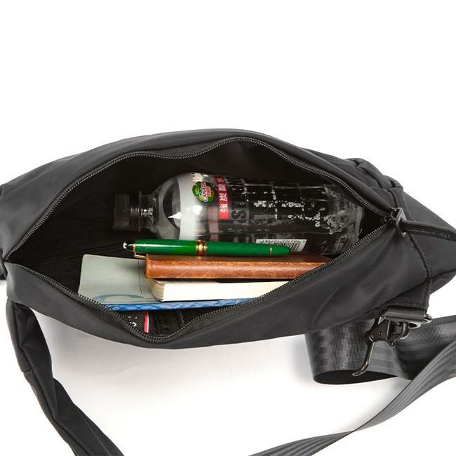 マンハッタンポーテージ ブラックレーベル ツイルナイロン ボディバッグ Manhattan Portage BLACK LABEL mp1922twlbl