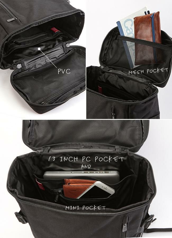 マンハッタンポーテージ ネイビーヤード リュック Manhattan Portage mp2231