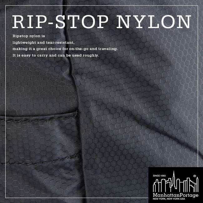 マンハッタンポーテージ ブラックレーベル リップストップ リュック Manhattan Portage BLACK LABEL mp2269rsnbl