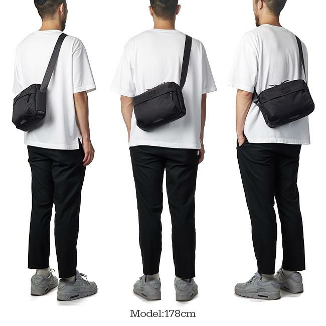 マンハッタンポーテージ ブラックレーベル ツイルナイロン ショルダーバッグ Manhattan Portage BLACK LABEL mp4029twlbl