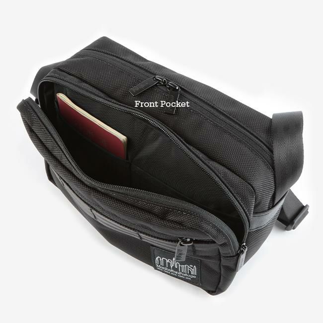 マンハッタンポーテージ ブラックレーベル バリスティック ショルダーバッグ Manhattan Portage BLACK LABEL mp4039bl