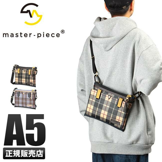 マスターピース リンクチェックver. サコッシュ master-piece mspc-02343-c2