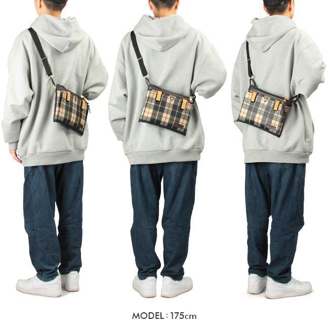 マスターピース リンクチェックver. サコッシュ master-piece mspc-02343-c2