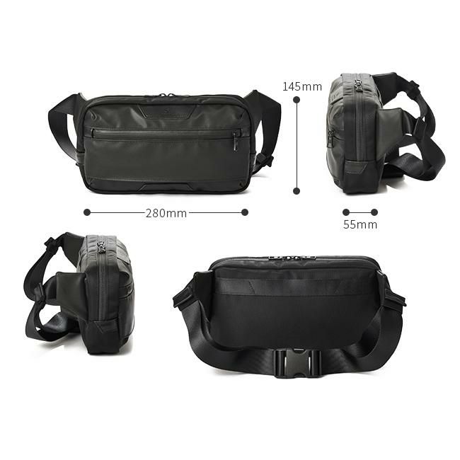 マスターピース プログレスコーティングVer ウエストバッグ master-piece mspc-02395-sc