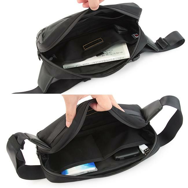 マスターピース プログレスコーティングVer ウエストバッグ master-piece mspc-02395-sc