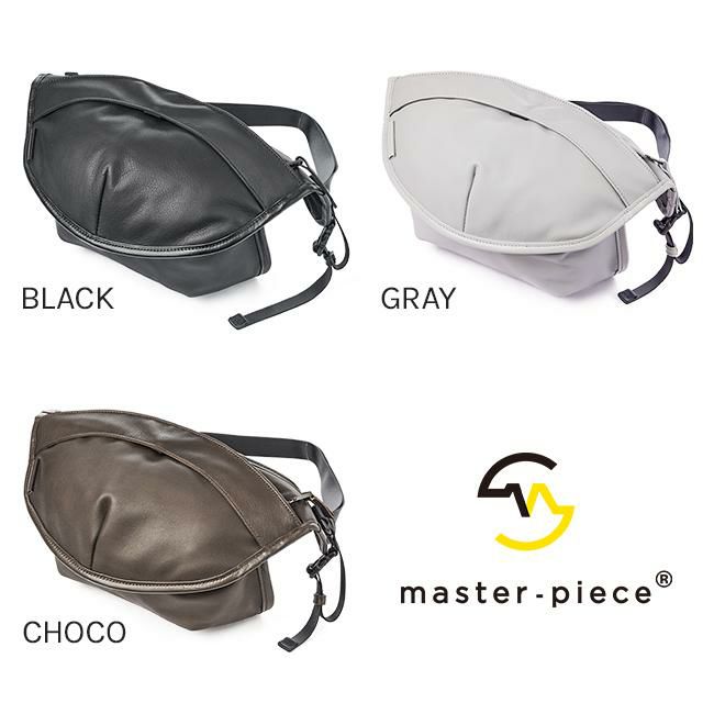 マスターピース フェイスレザーver. ボディバッグ master-piece mspc-02870-l