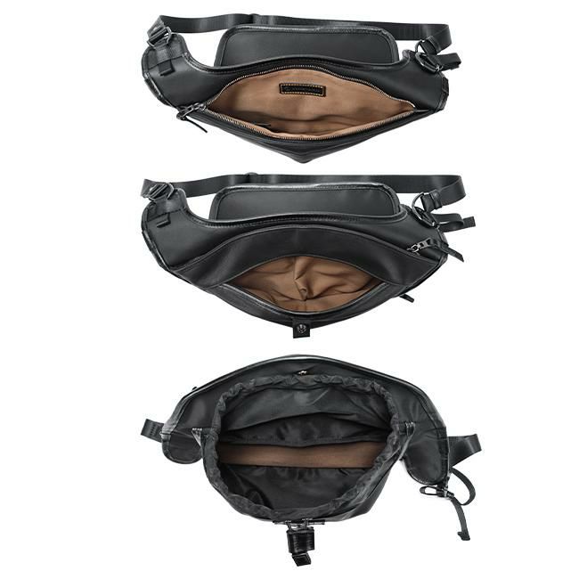 マスターピース フェイスレザーver. ボディバッグ master-piece mspc-02870-l