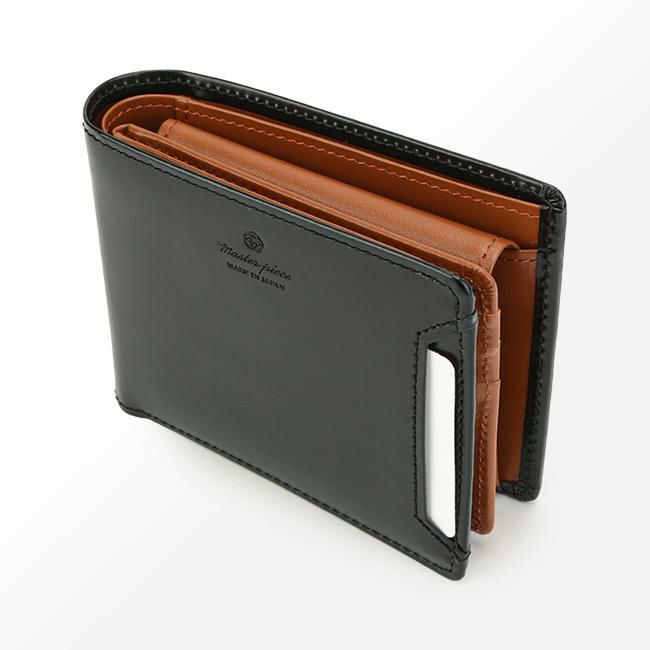 マスターピース ノッチ 二つ折り財布 master-piece mspc-223052