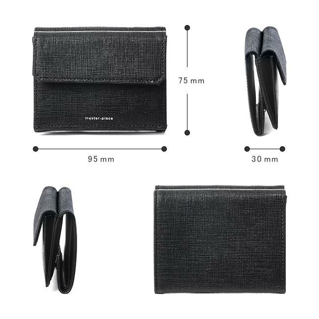 マスターピース ラスター 三つ折り財布 master-piece mspc-223403
