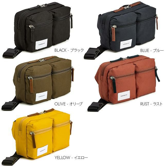サンドクヴィスト ground ウエストバッグ SANDQVIST paul