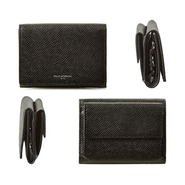 ペッレモルビダ バルカ オーバーロード 三つ折り財布 PELLE MORBIDA pm-ba322