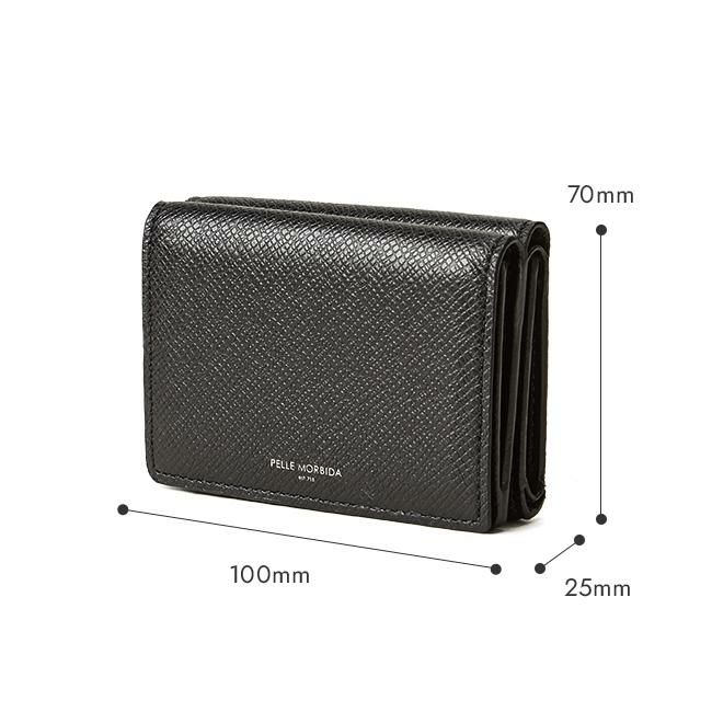 ペッレモルビダ バルカ オーバーロード 三つ折り財布 PELLE MORBIDA pmo-ba319