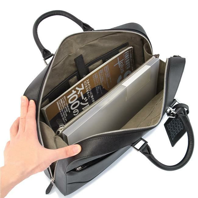 ペッレモルビダ キャピターノ ブリーフケース PELLE MORBIDA pmo-ca013a