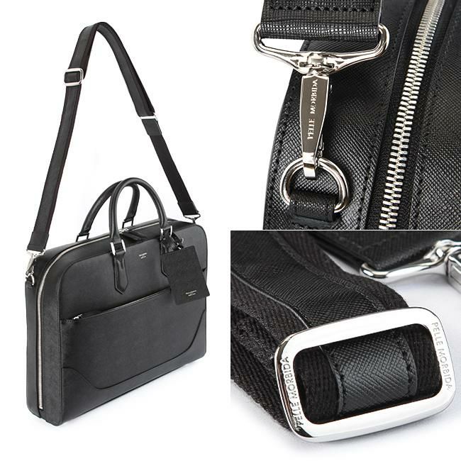ペッレモルビダ キャピターノ ブリーフケース PELLE MORBIDA pmo-ca013a