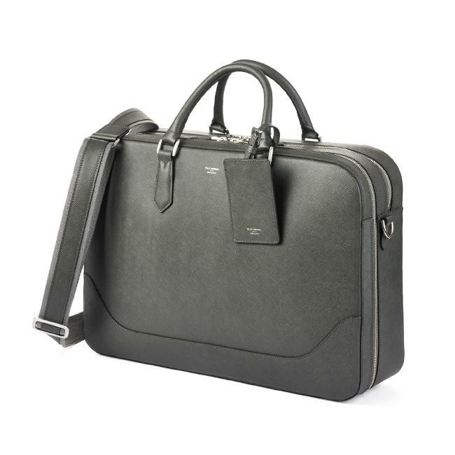 ペッレモルビダ キャピターノ ブリーフケース PELLE MORBIDA pmo-ca014a