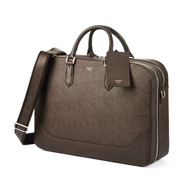 ペッレモルビダ キャピターノ ブリーフケース PELLE MORBIDA pmo-ca014a