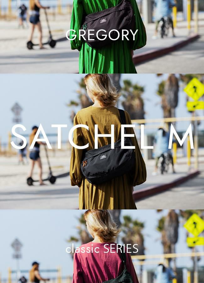 グレゴリー クラシック ショルダーバッグ GREGORY satchel-m