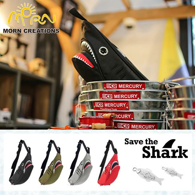 モーンクリエイションズ シャーク ボディバッグ  sk-110