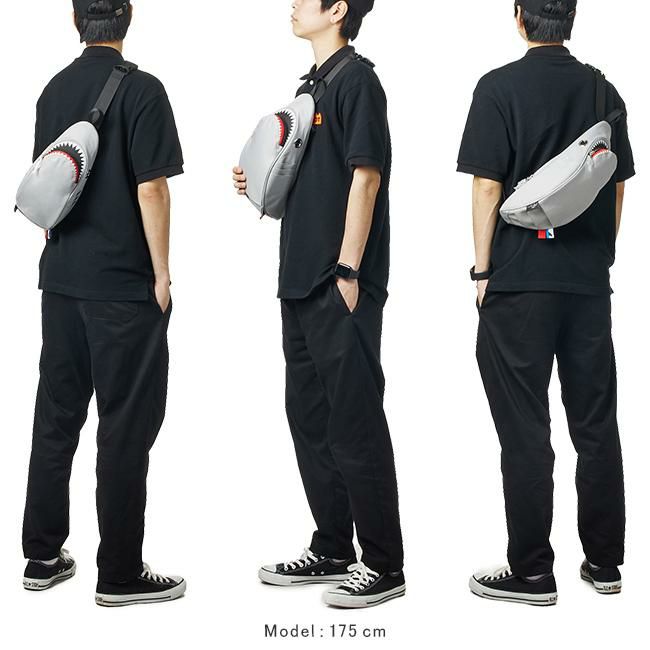 モーンクリエイションズ シャーク ボディバッグ  sk-110