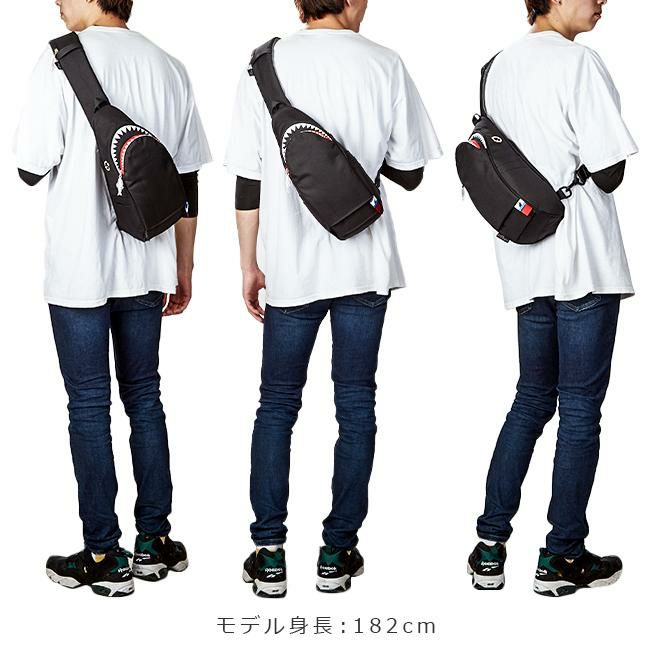 モーンクリエイションズ シャーク ボディバッグ  sks