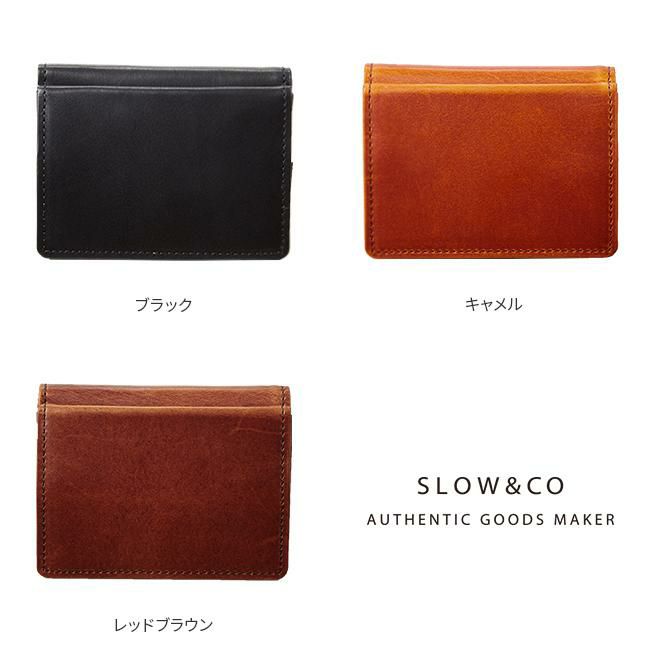 スロウ ハービー 三つ折り財布 SLOW so739i