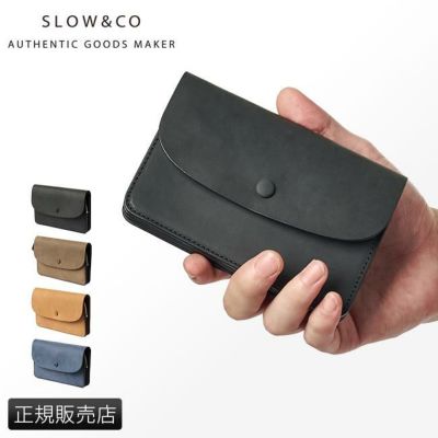 slow イングラサットショートウォレット　ネイビー slow イングラサットショートウォレット ネイビー - メルカリ