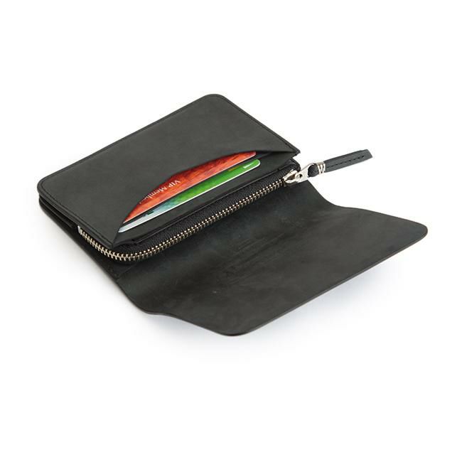 スロウ コードバン×イングラサット ミニウォレット SLOW so775j