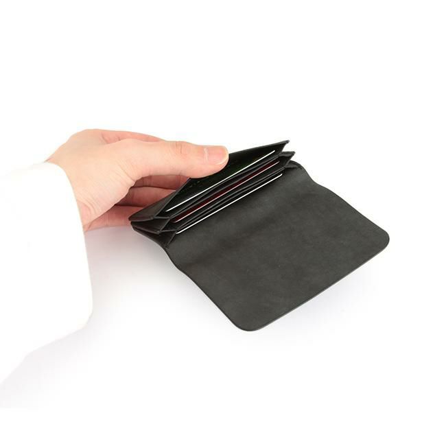 スロウ コードバン×イングラサット カードケース 名刺入れ SLOW so776j