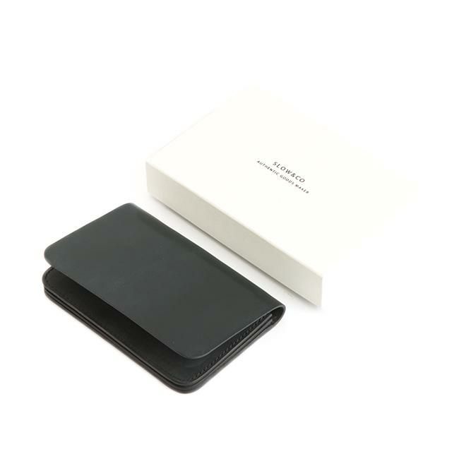 スロウ コードバン×イングラサット カードケース 名刺入れ SLOW so776j