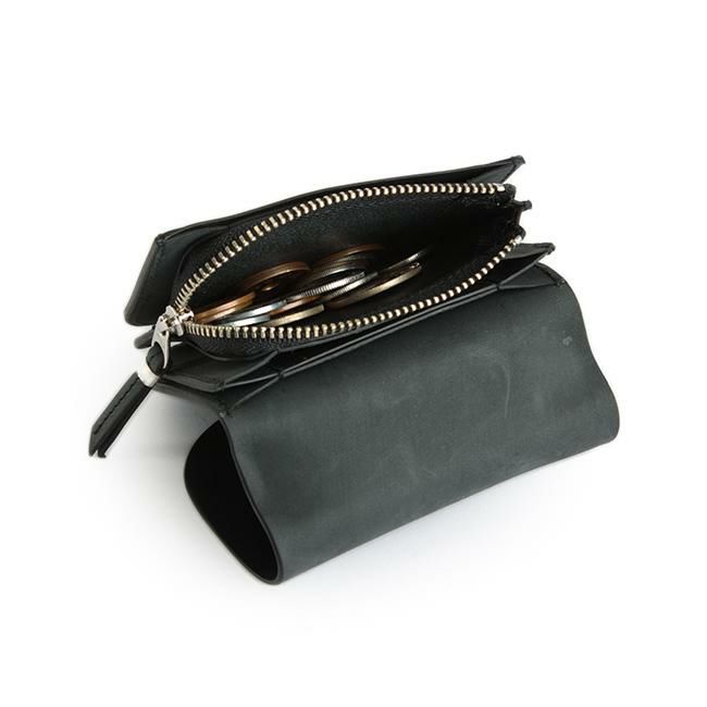 スロウ コードバン×イングラサット ミニウォレット SLOW so777j