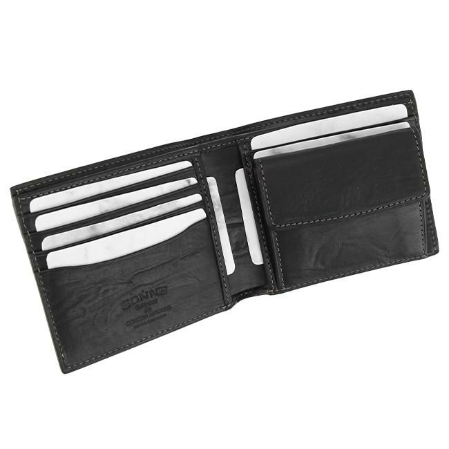 ゾンネ シロッコ 二つ折り財布 SONNE sod003b