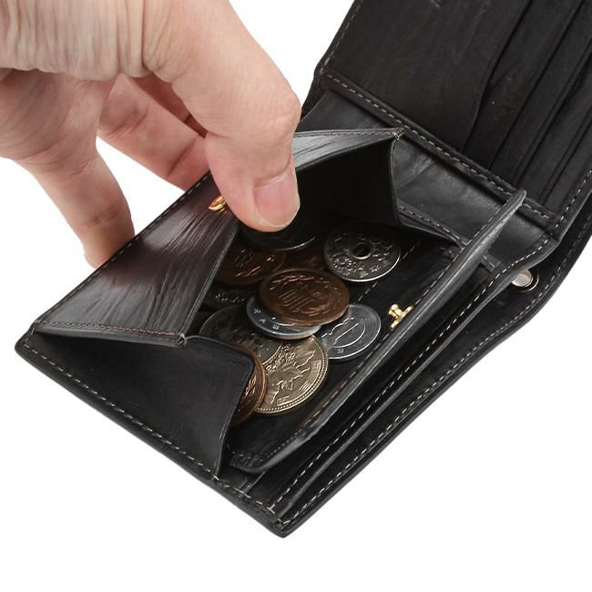 ゾンネ シロッコ 二つ折り財布 SONNE sod003b