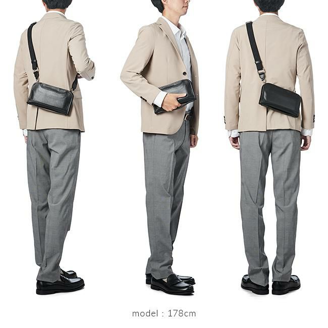 ゾンネ クラウディオ ショルダーウォレット SONNE sox011