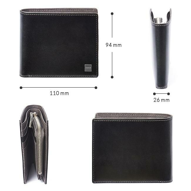 タケオキクチ ピエール 二つ折り財布 TAKEO KIKUCHI tk-181618