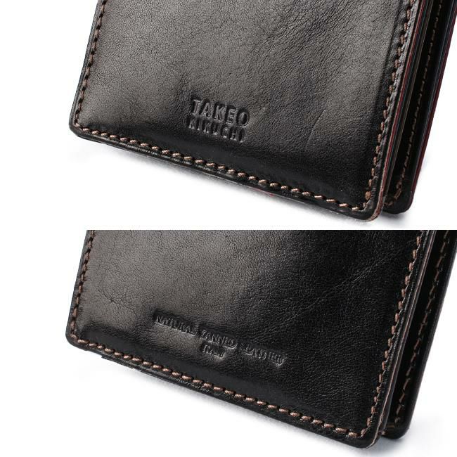 正規取扱店】タケオキクチ エリア 二つ折り財布 TAKEO KIKUCHI