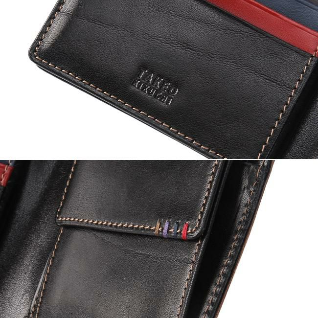 タケオキクチ エリア 二つ折り財布 TAKEO KIKUCHI tk-266616