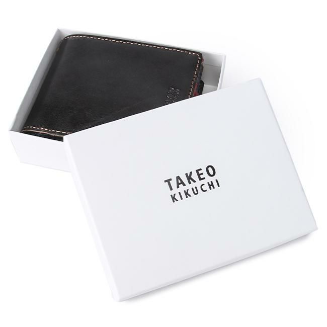 タケオキクチ エリア 二つ折り財布 TAKEO KIKUCHI tk-266616