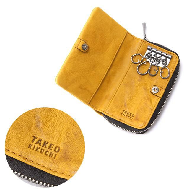 タケオキクチ オイスター小物 キーケース キーホルダー TAKEO KIKUCHI tk-720622