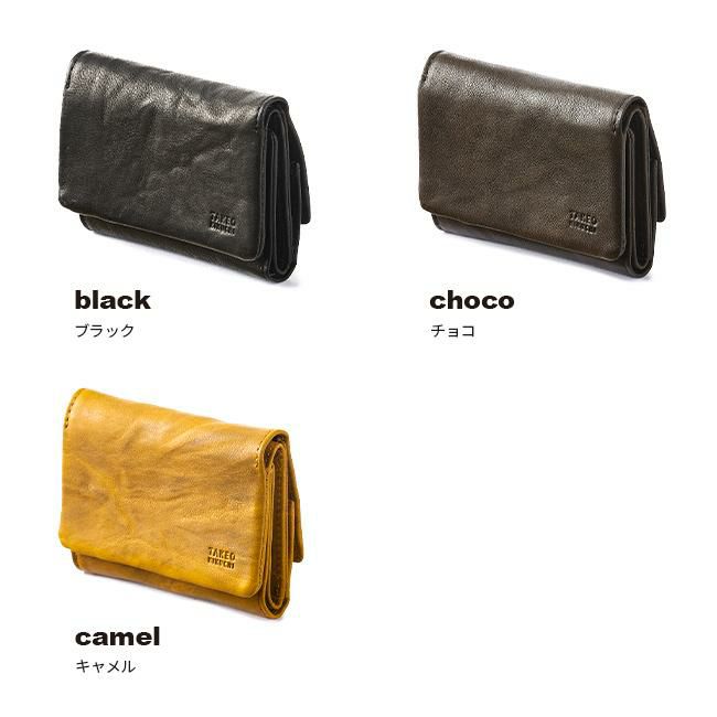 タケオキクチ オイスター小物 三つ折り財布 TAKEO KIKUCHI tk-720623