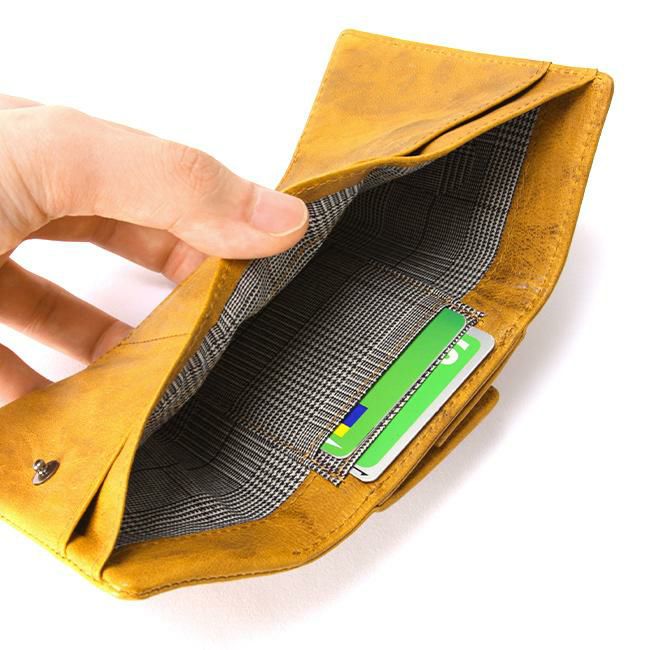 タケオキクチ オイスター小物 三つ折り財布 TAKEO KIKUCHI tk-720623