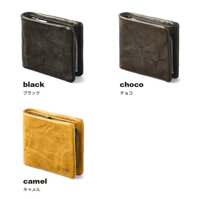正規取扱店】タケオキクチ オイスター小物 二つ折り財布 TAKEO