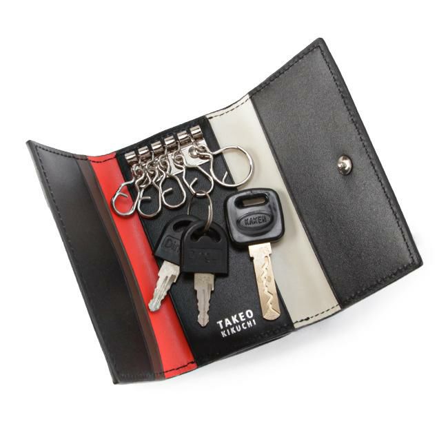 タケオキクチ シグマ小物 キーケース キーホルダー TAKEO KIKUCHI tk-727622