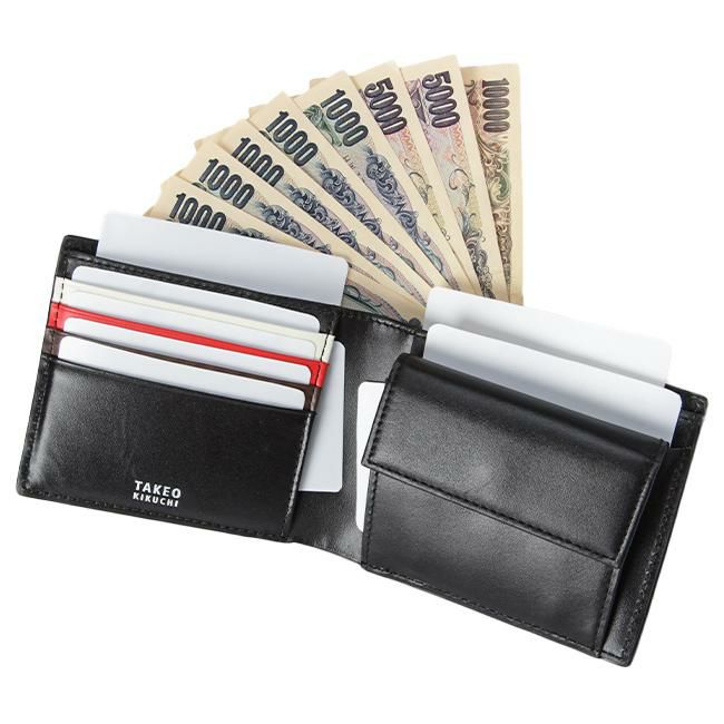 タケオキクチ シグマ小物 二つ折り財布 TAKEO KIKUCHI tk-727626